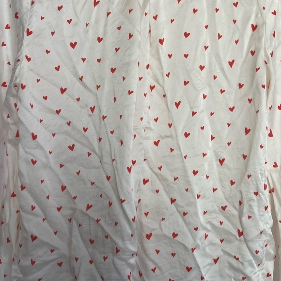 Bec & Bridge White Hearts Blouse Size 4 - Picture 10 of 12